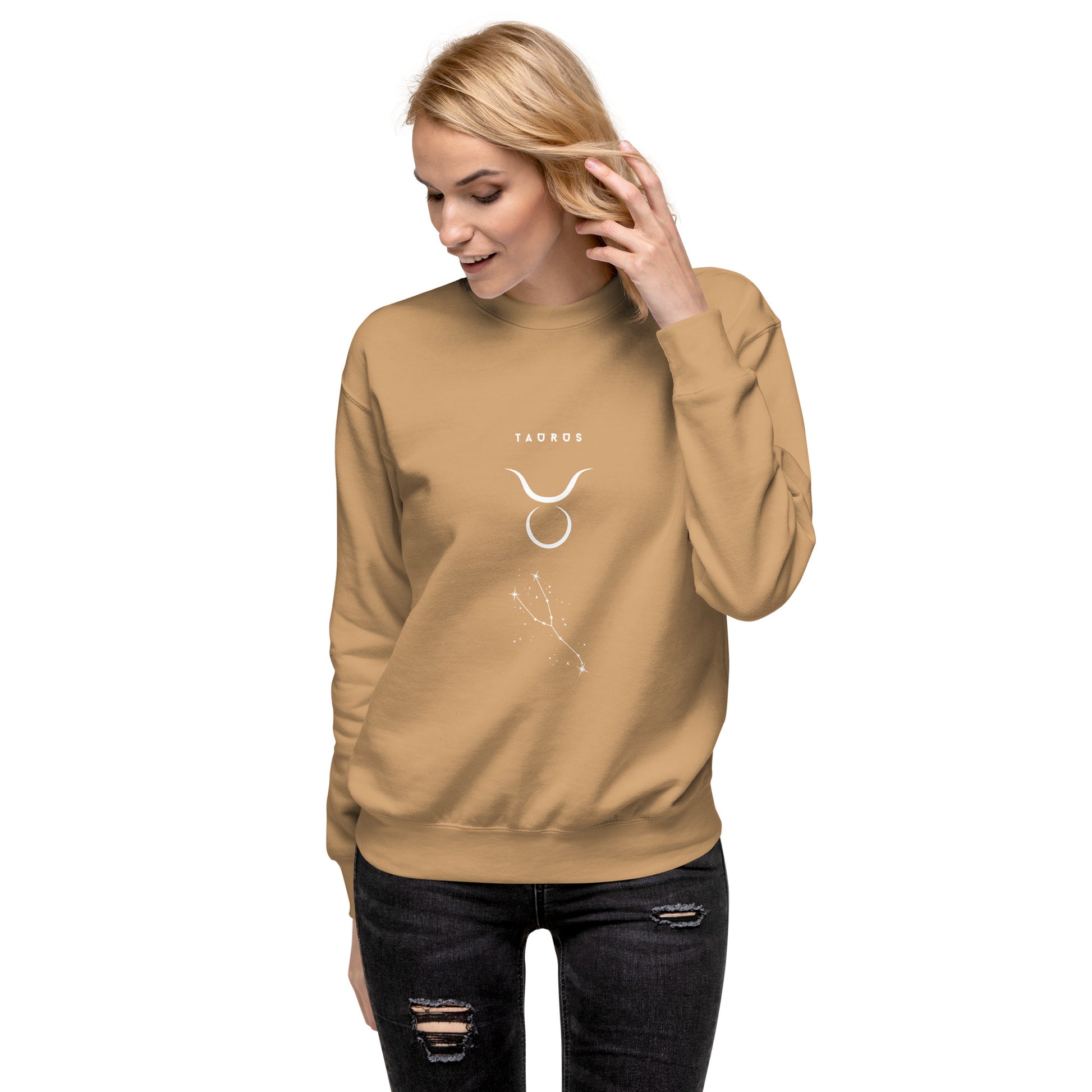 Bullborne Sweatshirt - Left Placement by R.A. Apparel, image 78, front view, selected colour, left placement.