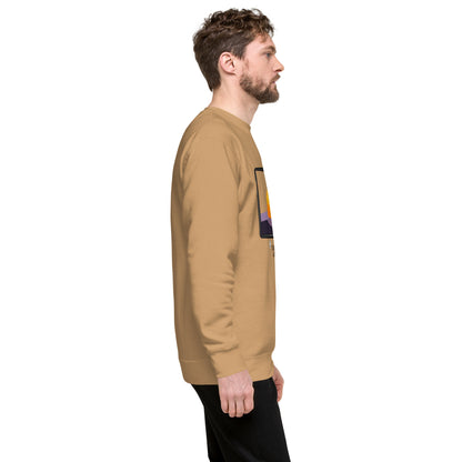 Avenor Sweatshirt product image 72 in Light Pink, size M, with right-side angle and design placement.