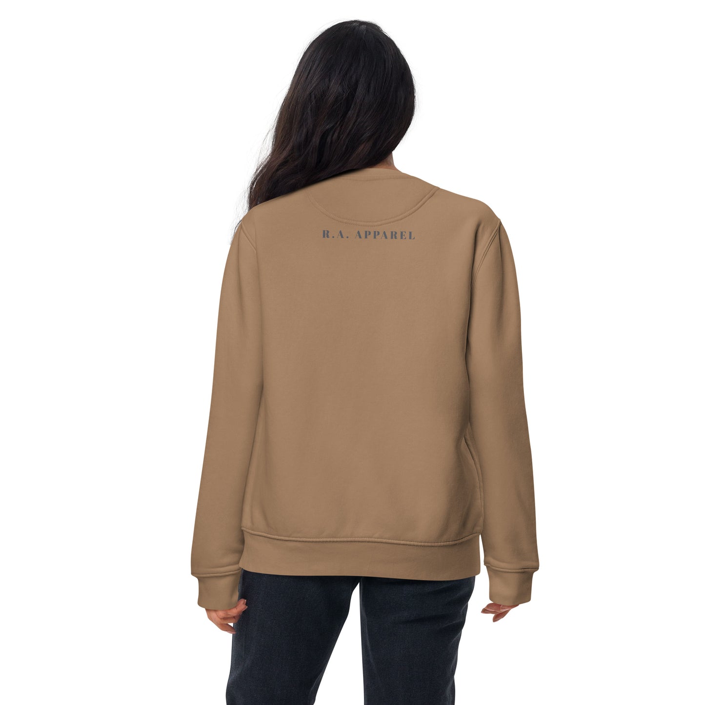 Virgo Balance Sweatshirt - Left Placement product image 19 in Team Royal, size L, with back view and left placement.
