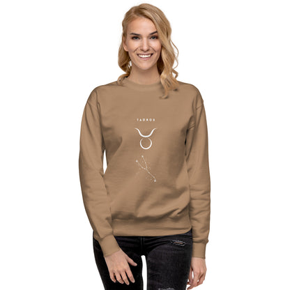 Bullborne Sweatshirt - Left Placement image 66: Bone version, size M with front view of the Taurus range.