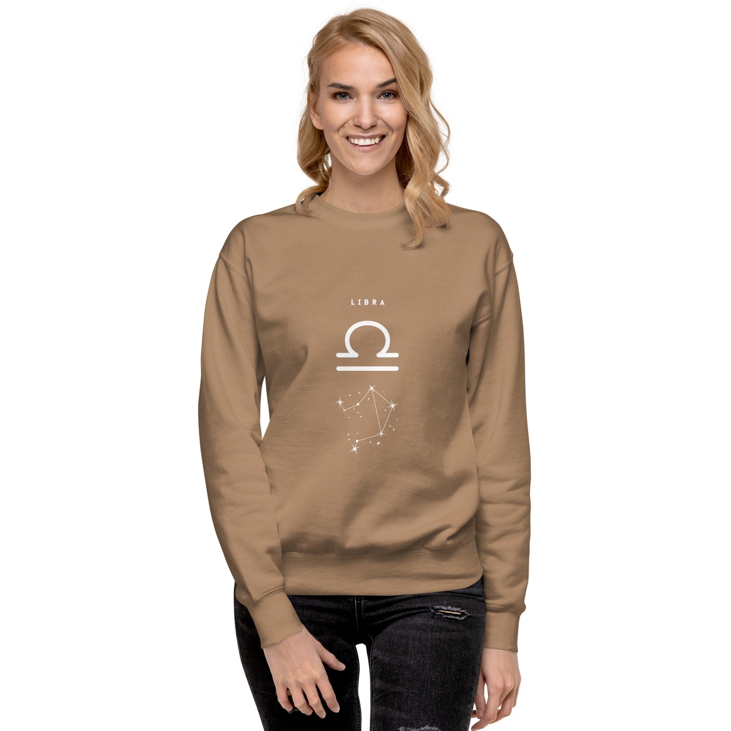 Balance Court Sweatshirt - Left Placement product image 66 in Light Pink, size S, with front view and left placement.