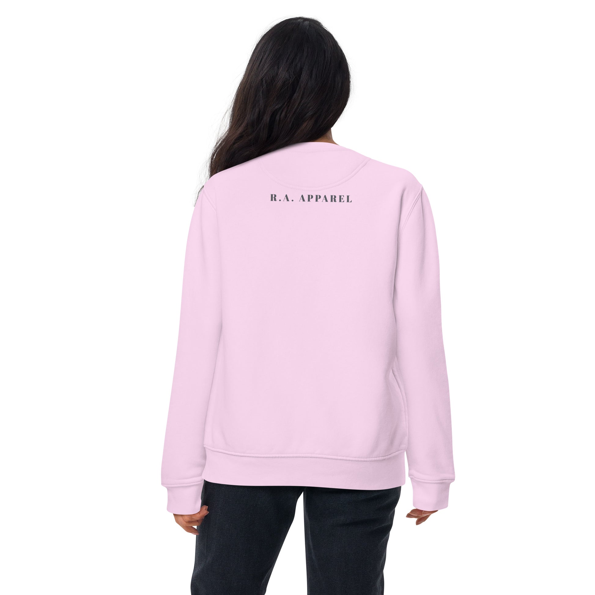 Montaire Sweatshirt product image 31 in Vintage Black, size S, with back view and design placement.