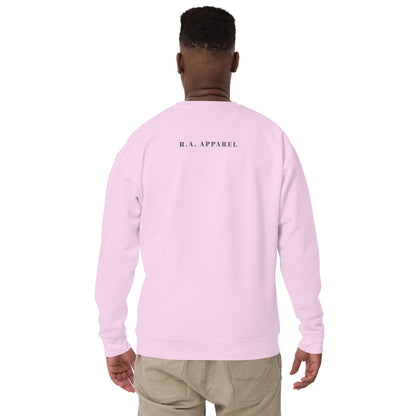 Equinoxe Sweatshirt image 61 in Carbon Grey, size S, showing back view for the Ying and Yang design.