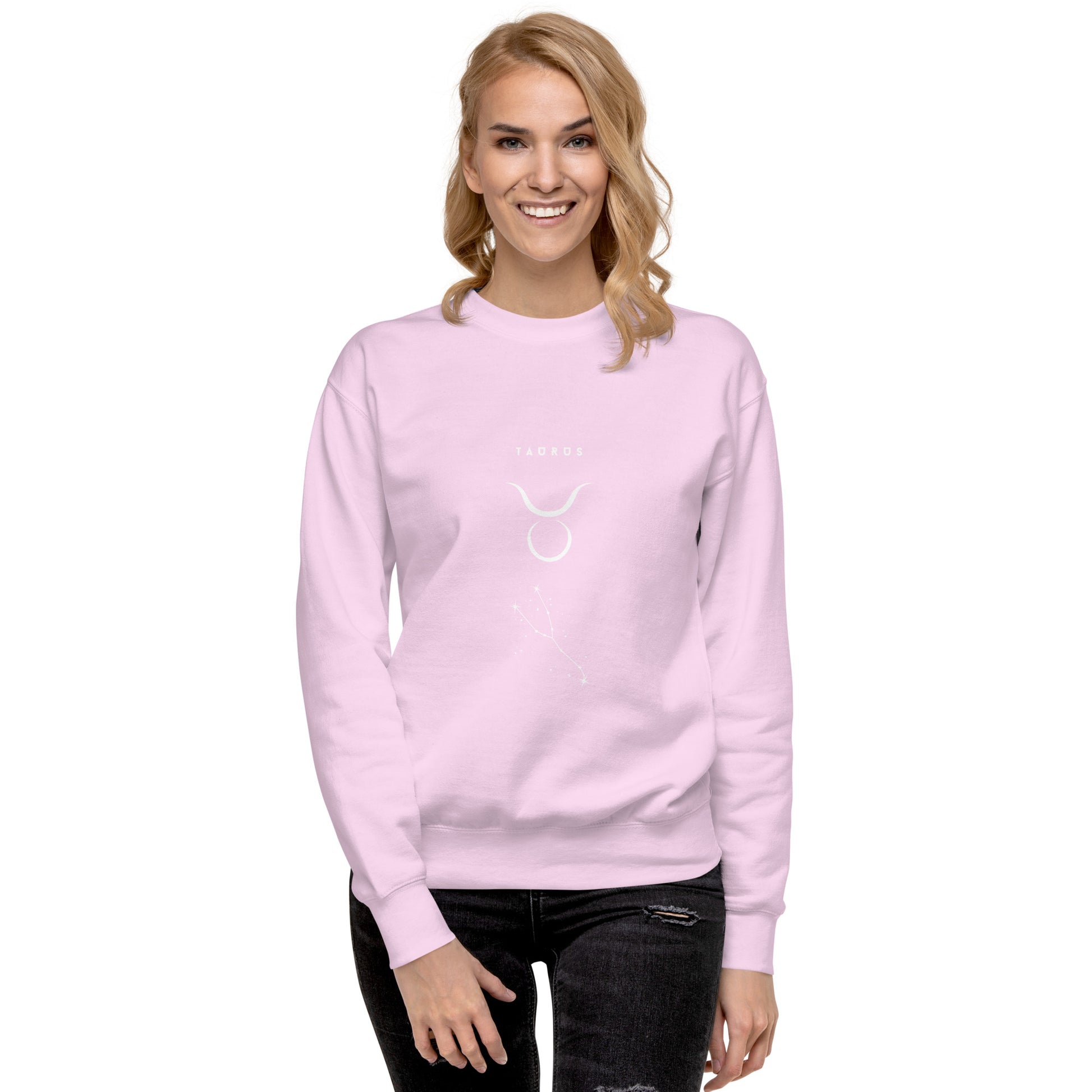 Bullborne Sweatshirt - Left Placement image 108: selected colour version with front view of the Taurus range.