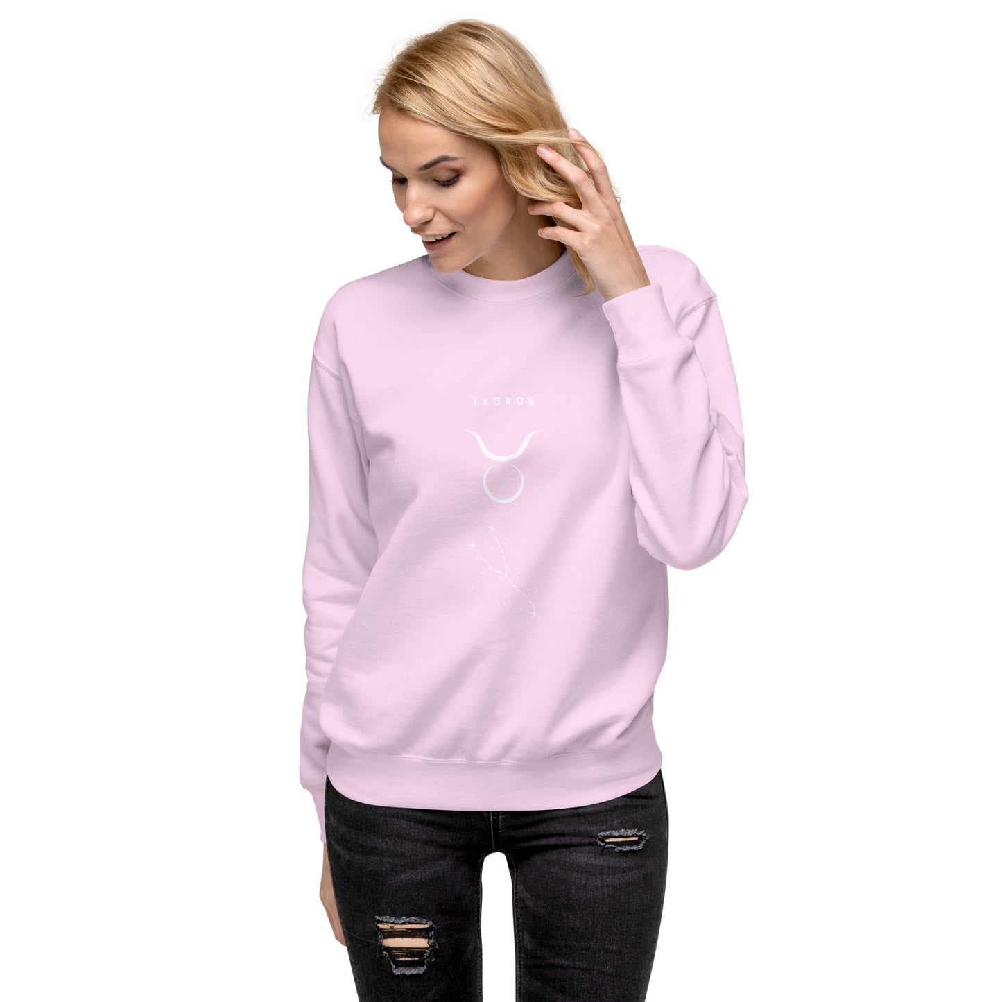 Bullborne Sweatshirt - Left Placement image 106: selected colour version with front view of the Taurus range.