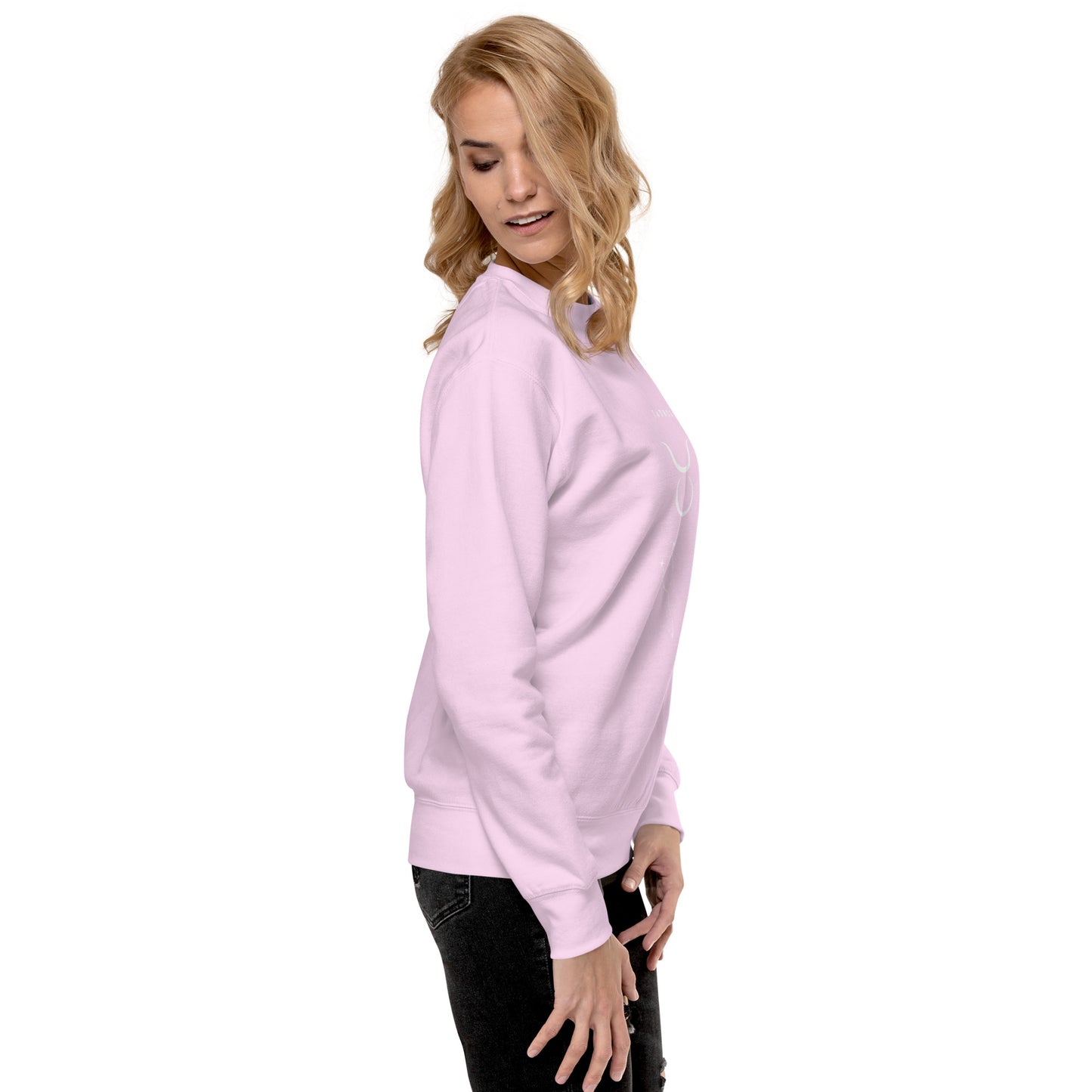 Bullborne Sweatshirt - Left Placement product image 111 in selected colour, with right-side angle and left placement.