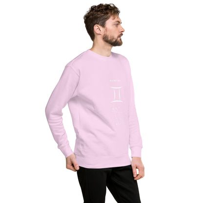 Twin Signal Sweatshirt - Left Placement by R.A. Apparel, image 95, front view, right-side angle, selected colour, left placement.