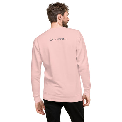 Avenor Sweatshirt image 86 in Sky Blue, size S, showing back view for the The View Awaits design.