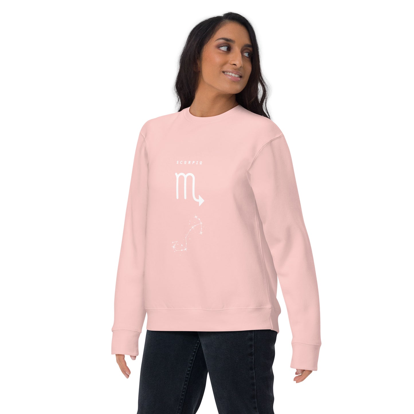 Image 30 of Vintage Black Sabletide Sweatshirt - Left Placement, size 2XL, with Scorpio artwork visible in front view.