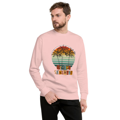 Solara Sweatshirt by R.A. Apparel, image 85, front view, Bone, size 2XL, design placement.