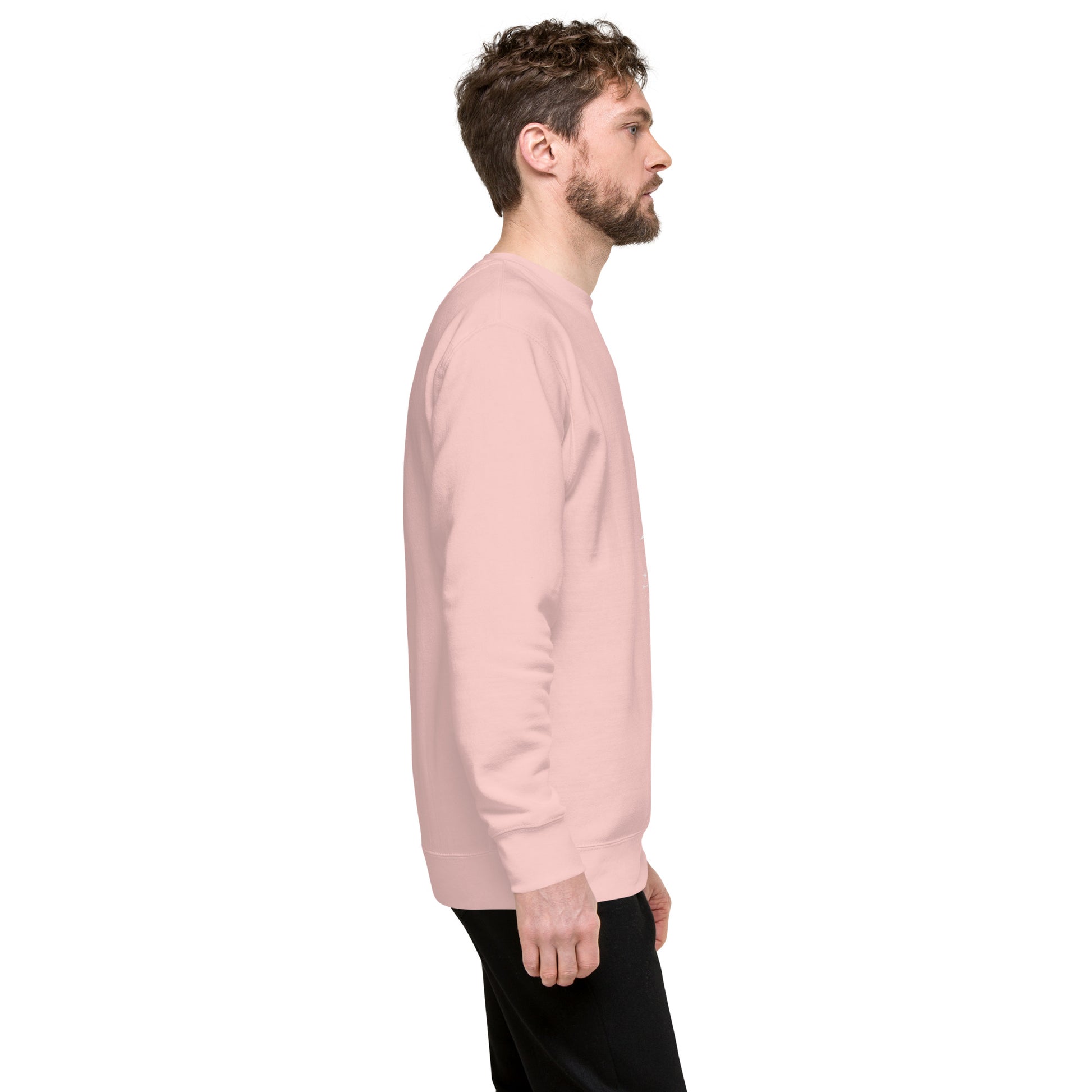 Image 90 of selected colour Twin Signal Sweatshirt - Left Placement, with Gemini artwork visible in right-side angle.