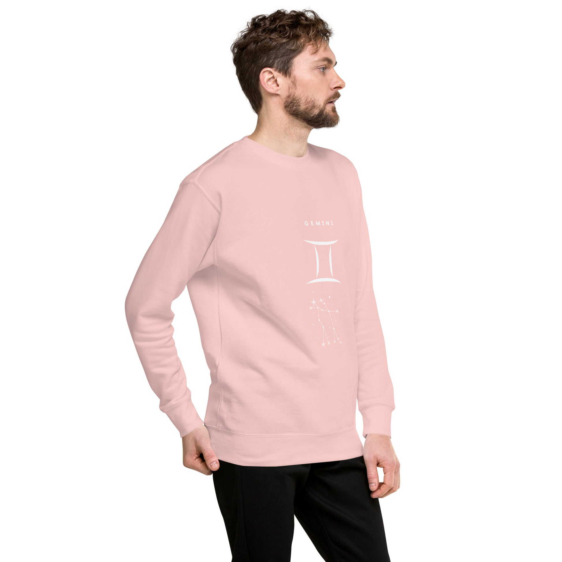 Twin Signal Sweatshirt - Left Placement image 89: selected colour version with front view, right-side angle of the Gemini range.