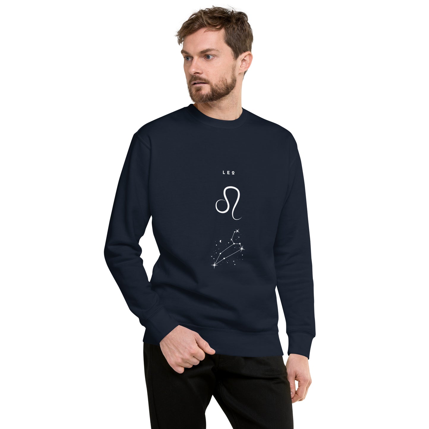 Solmane Sweatshirt - Left Placement product image 7 in Navy Blazer, size L, with front view and left placement.