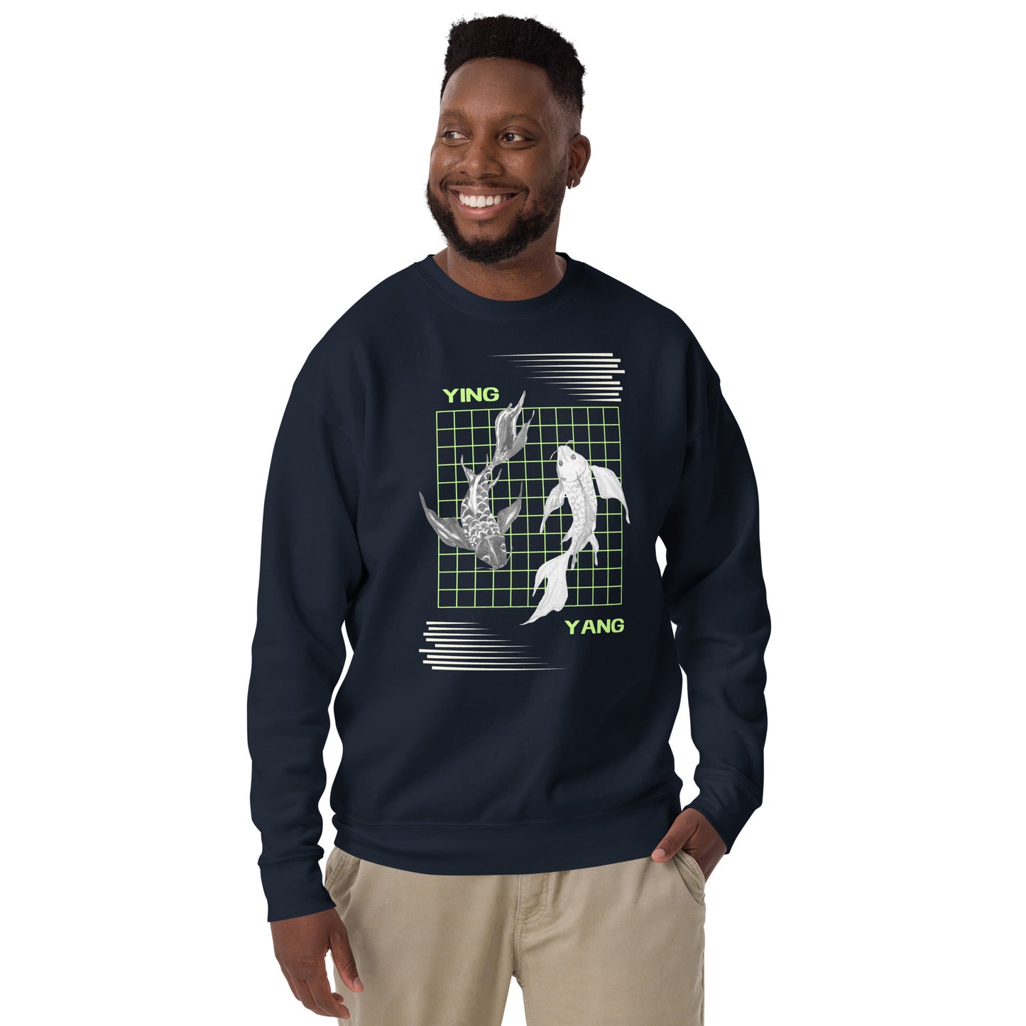 Equinoxe Sweatshirt product image 5 in Black, size 2XL, with front view and design placement.