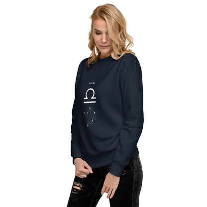 Balance Court Sweatshirt - Left Placement product image 10 in Navy Blazer, size 2XL, with front view, left-side angle and left placement.