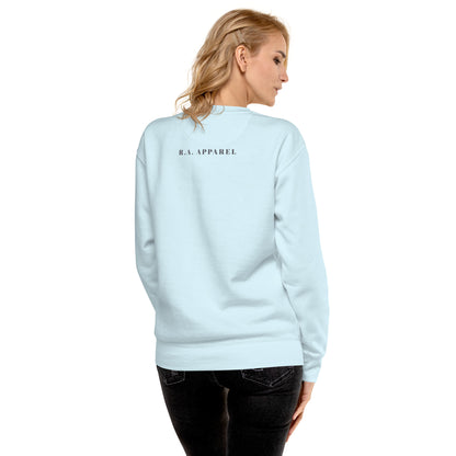 Bullborne Sweatshirt - Left Placement image 121 in selected colour, showing back view for the Taurus design.
