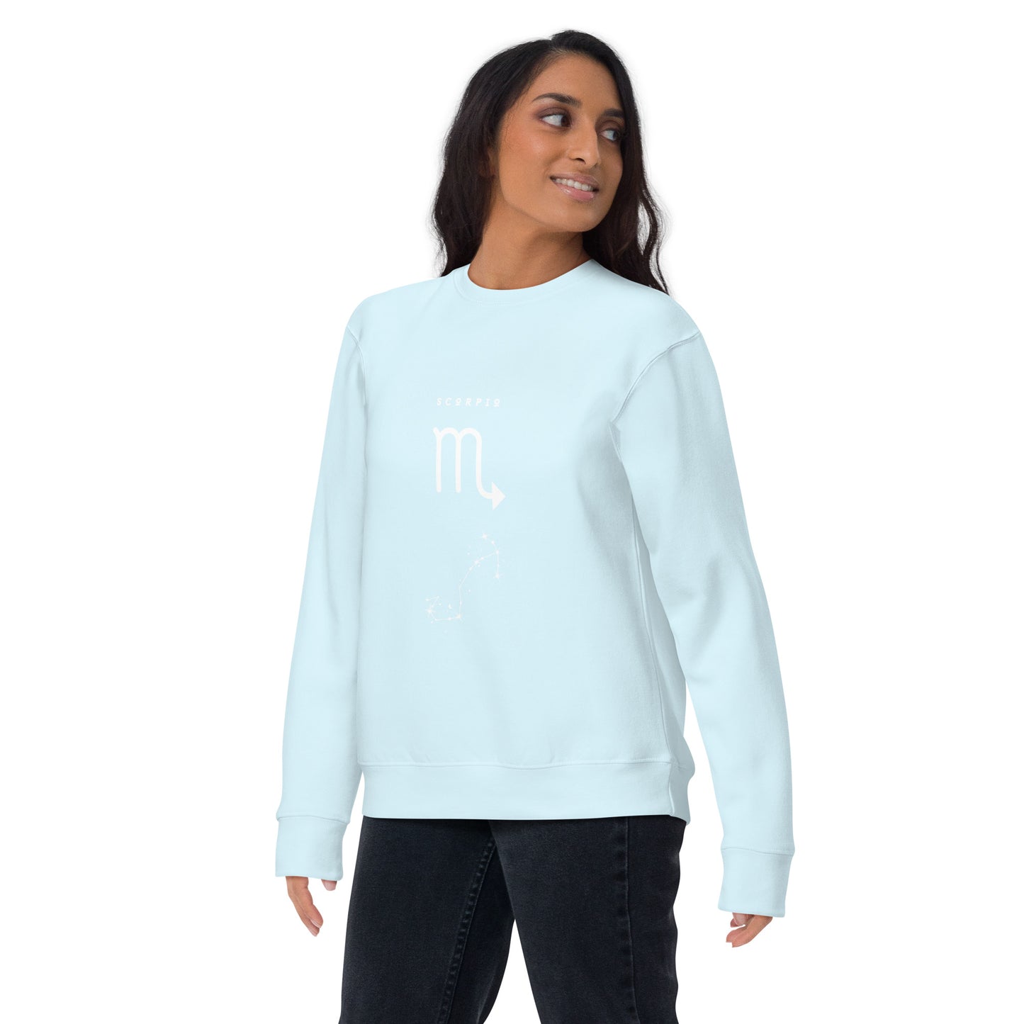 Sabletide Sweatshirt - Left Placement by R.A. Apparel, image 36, front view, Team Red, size S, left placement.
