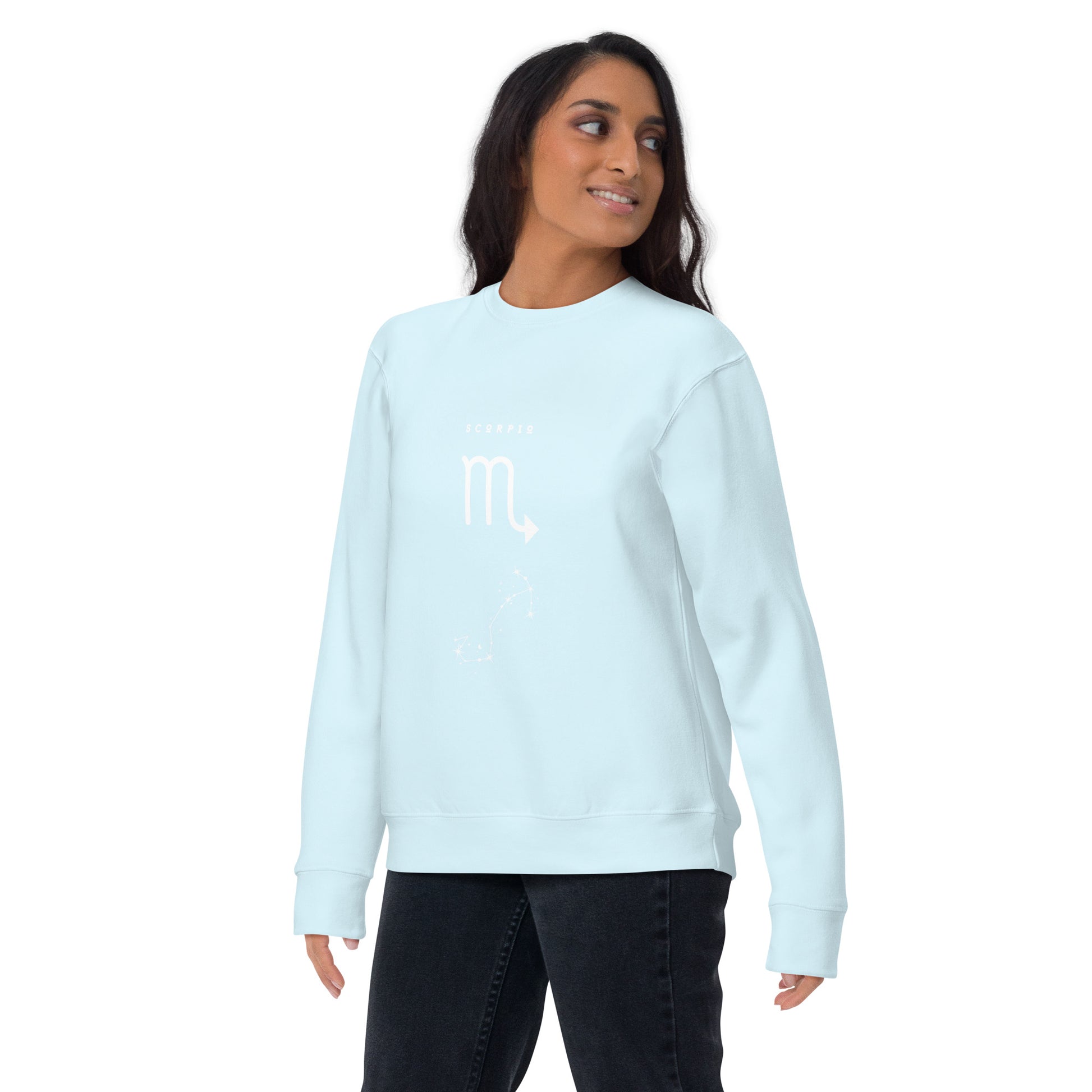 Sabletide Sweatshirt - Left Placement by R.A. Apparel, image 36, front view, Team Red, size S, left placement.
