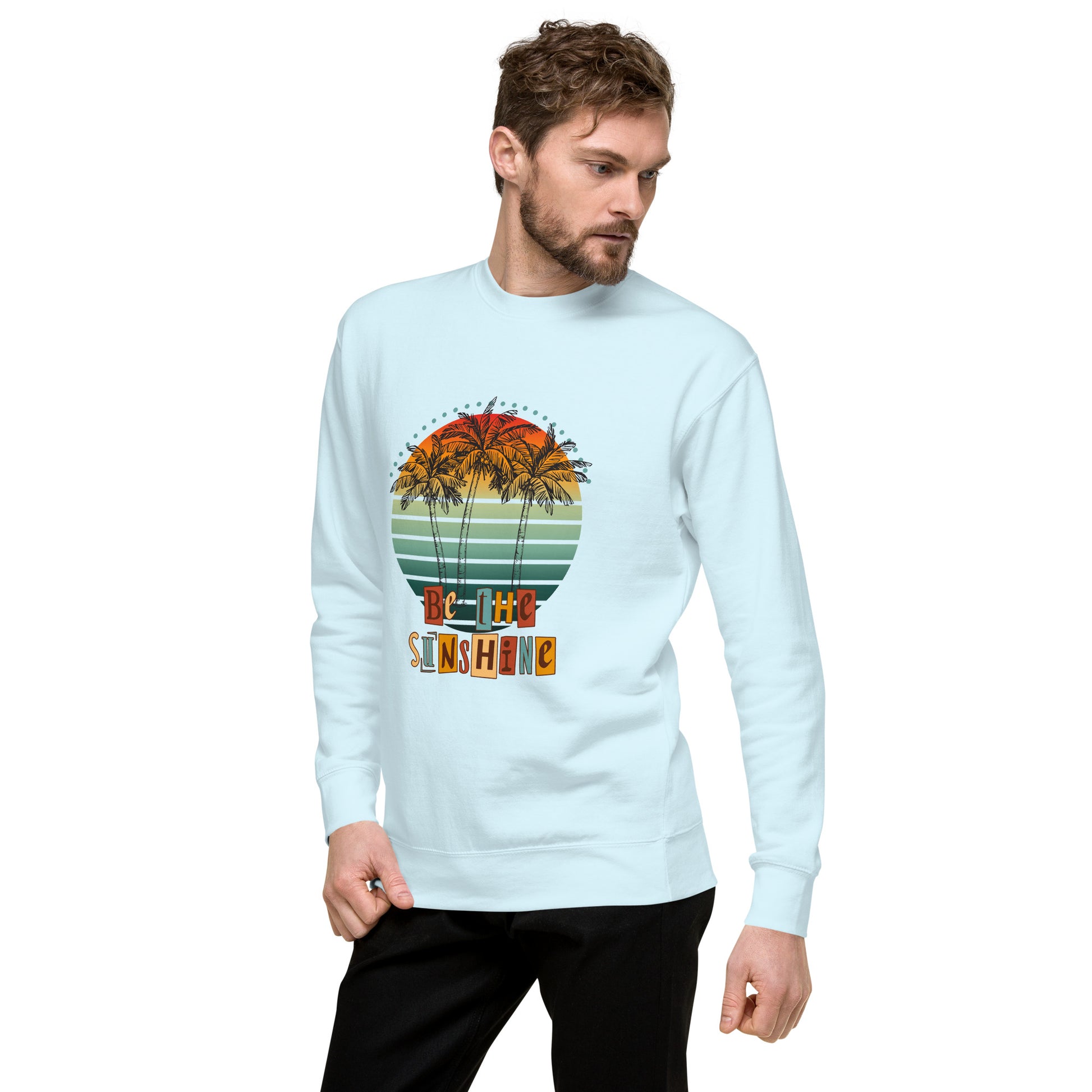 Solara Sweatshirt product image 105 in selected colour, with front view, left-side angle and design placement.