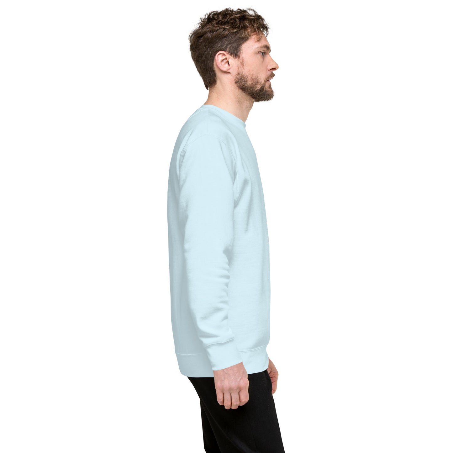 Twin Signal Sweatshirt - Left Placement image 108 in selected colour, showing right-side angle for the Gemini design.