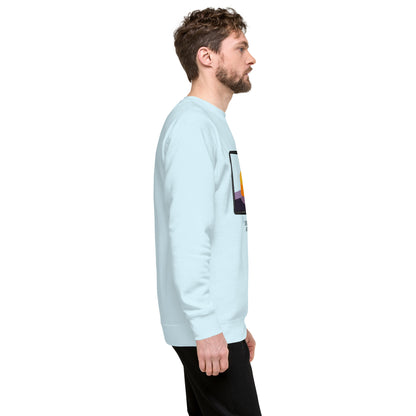 Avenor Sweatshirt by R.A. Apparel, image 108, right-side angle, selected colour, design placement.