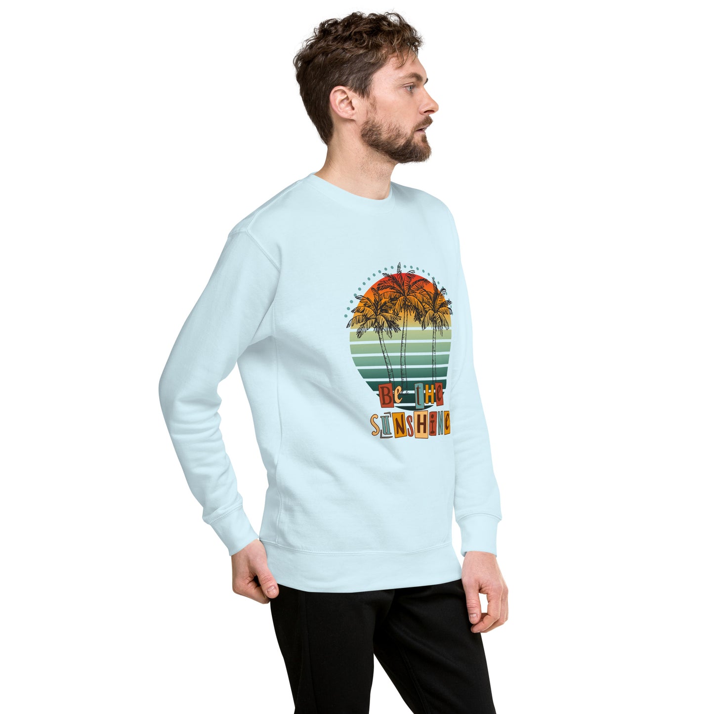 Solara Sweatshirt image 107: selected colour version with front view, right-side angle of the Be the Sunshine range.