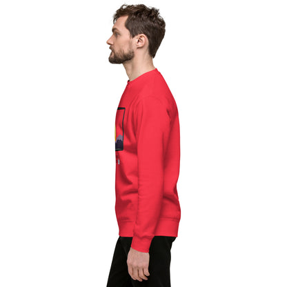 Image 45 of Adobe Avenor Sweatshirt, size 2XL, with The View Awaits artwork visible in left-side angle.