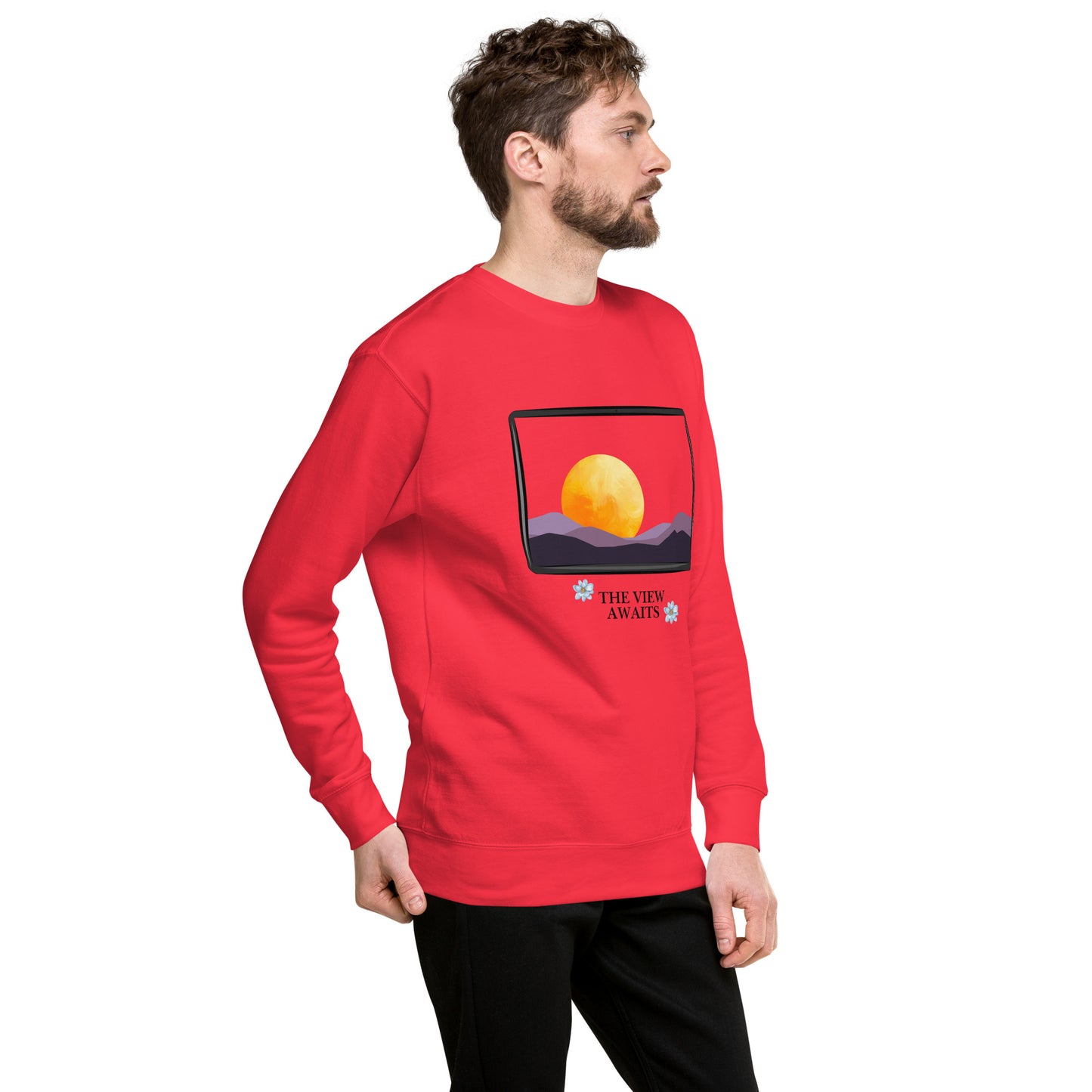 Avenor Sweatshirt image 48: Latte version, size L with front view, right-side angle of the The View Awaits range.