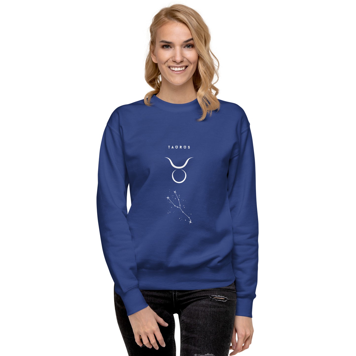 Bullborne Sweatshirt - Left Placement image 30: Team Red version, size M with front view of the Taurus range.