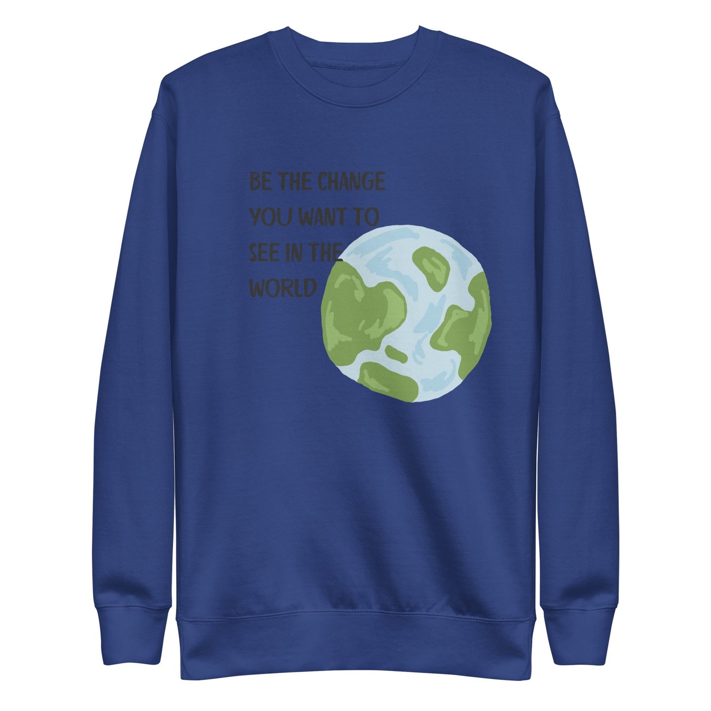 Change Signal Sweatshirt - Left Placement product image 4 in Black, size XL, with front view and left placement.