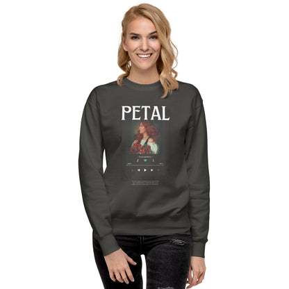 Petaline Sweatshirt image 37 in Team Red, size M, showing front view for the Petal design.