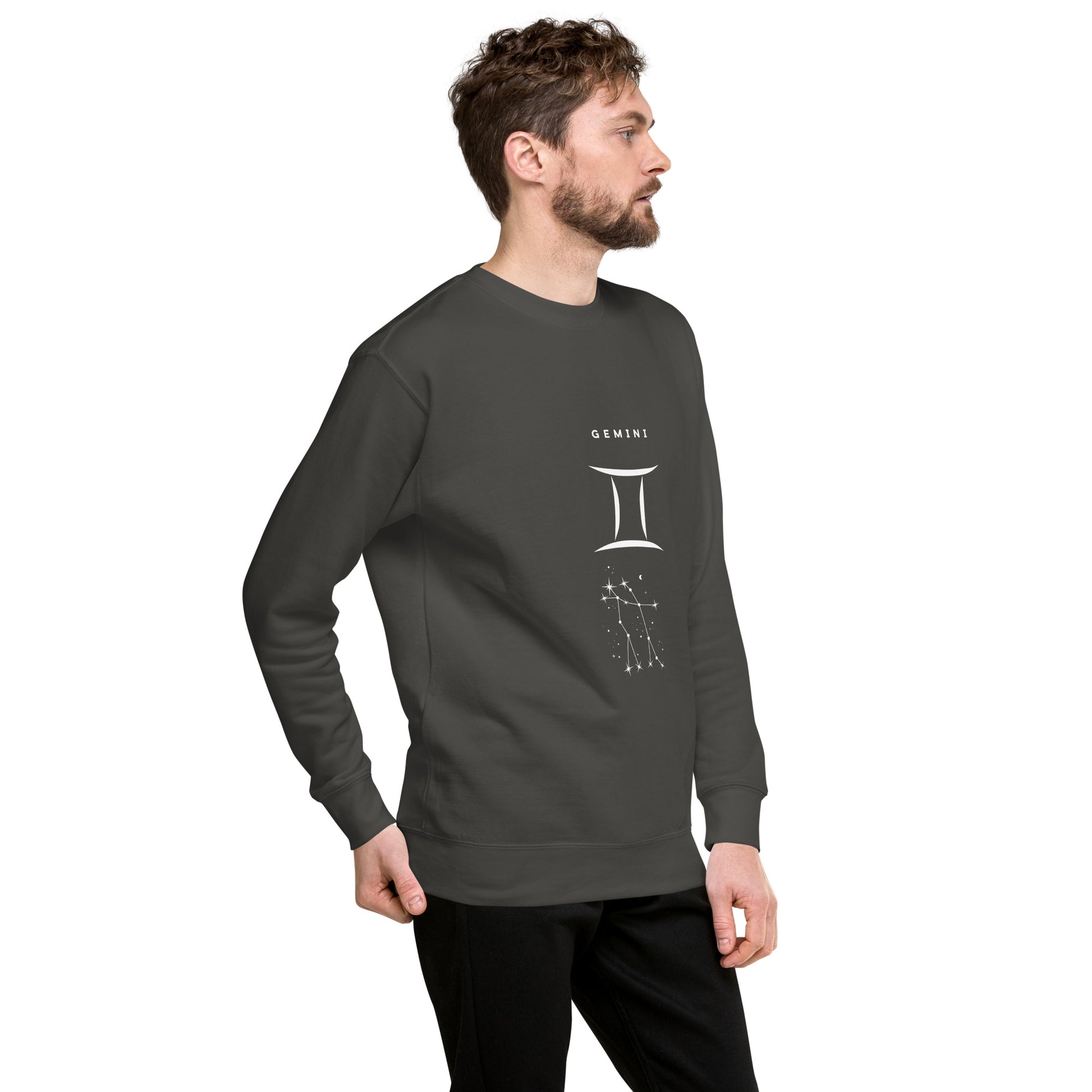 Twin Signal Sweatshirt - Left Placement product image 36 in Adobe, size XL, with front view, right-side angle and left placement.