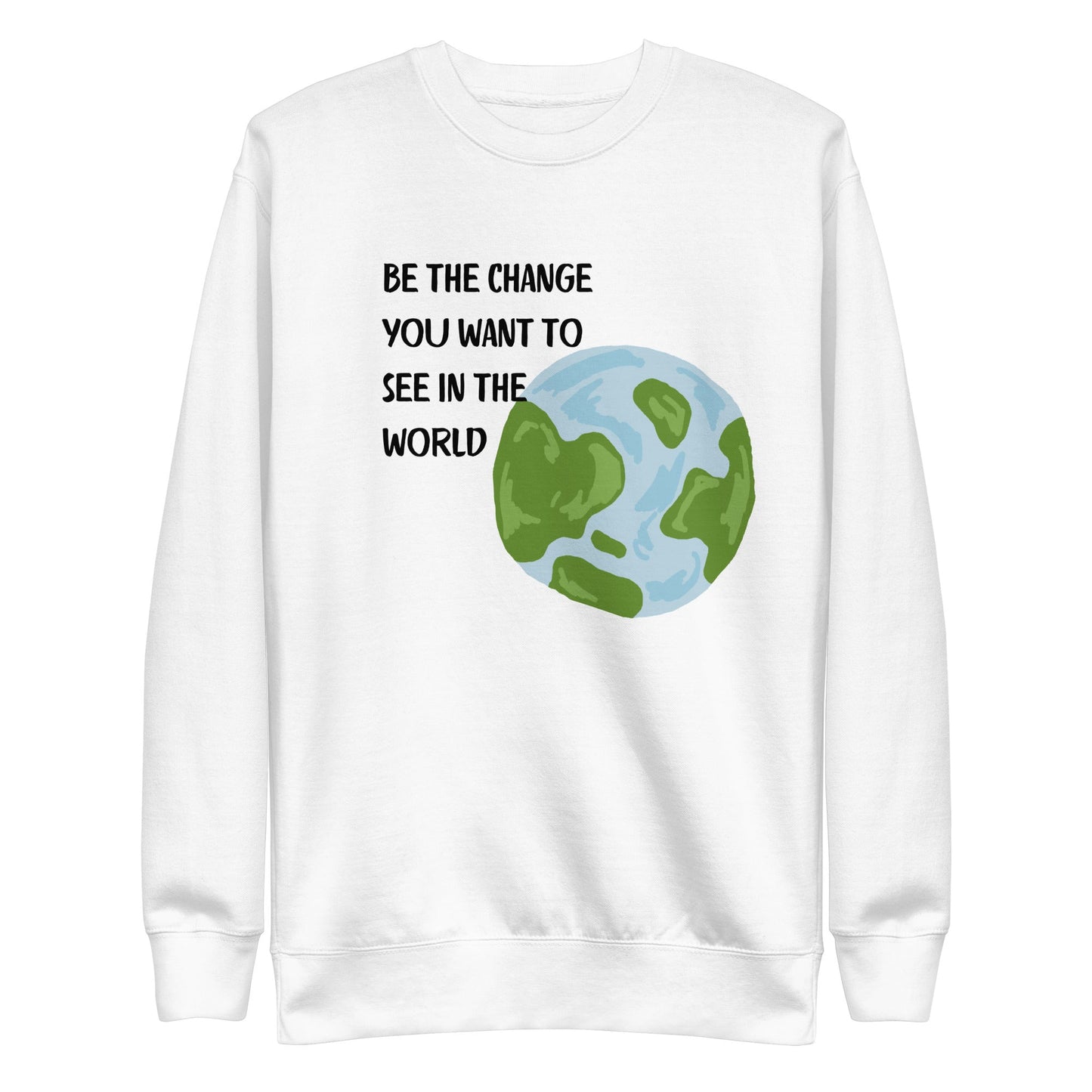 Change Signal Sweatshirt - Left Placement product image 16 in Charcoal Heather, size S, with front view and left placement.