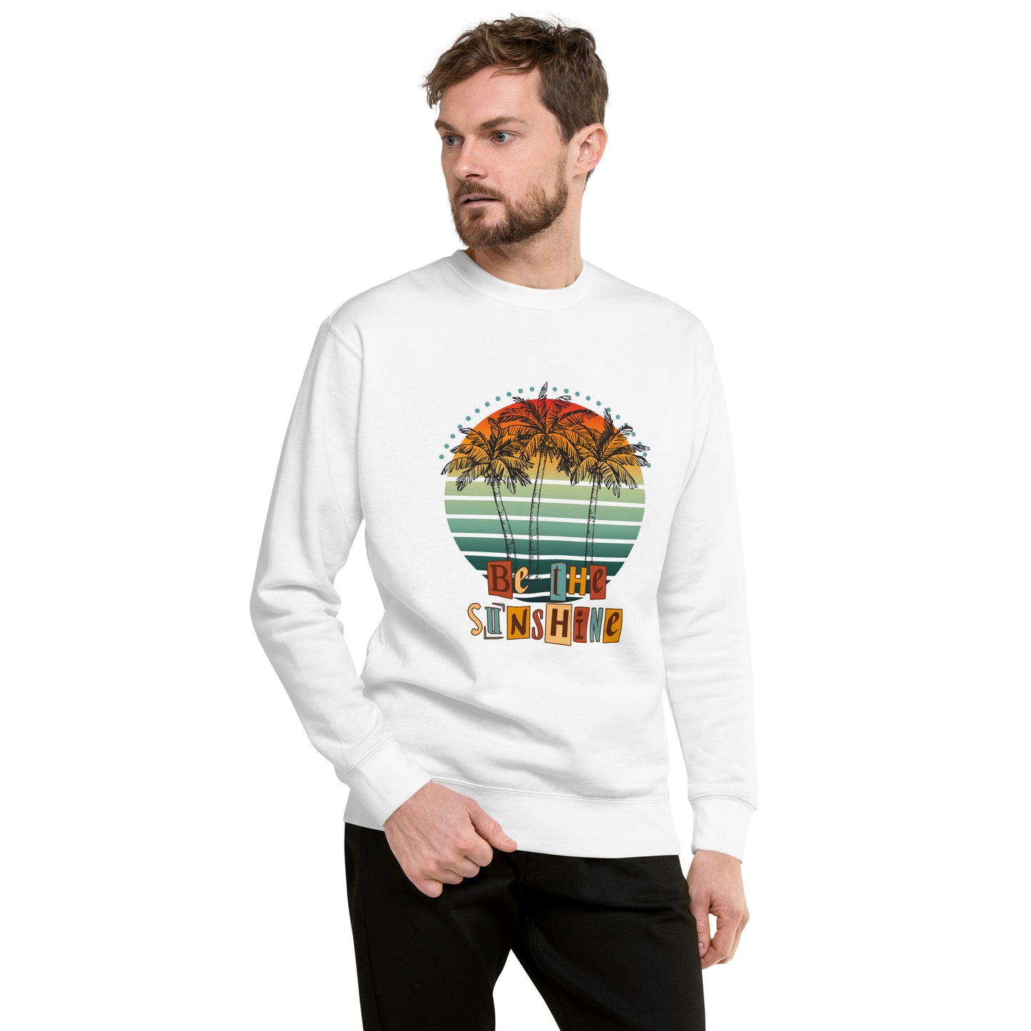 Solara Sweatshirt image 109: selected colour version with front view of the Be the Sunshine range.