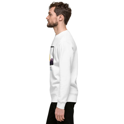 Avenor Sweatshirt image 110 in selected colour, showing left-side angle for the The View Awaits design.