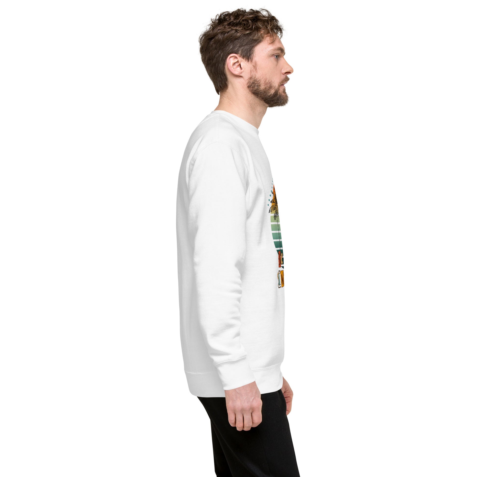 Solara Sweatshirt product image 113 in selected colour, with right-side angle and design placement.