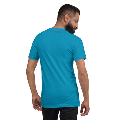 Image 54 of Heather Raspberry Petaline T-Shirt, size XL, with Petal artwork visible in back view.