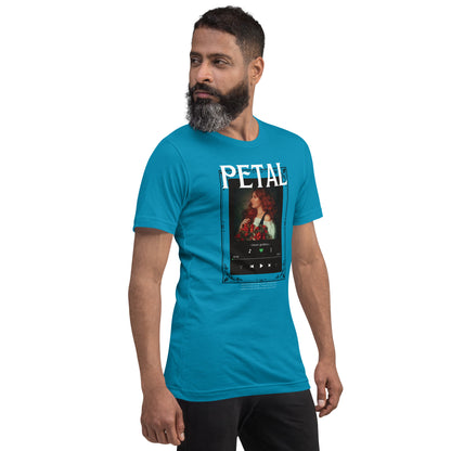 Petaline T-Shirt product image 56 in Autumn, size S, with front view, right-side angle and design placement.