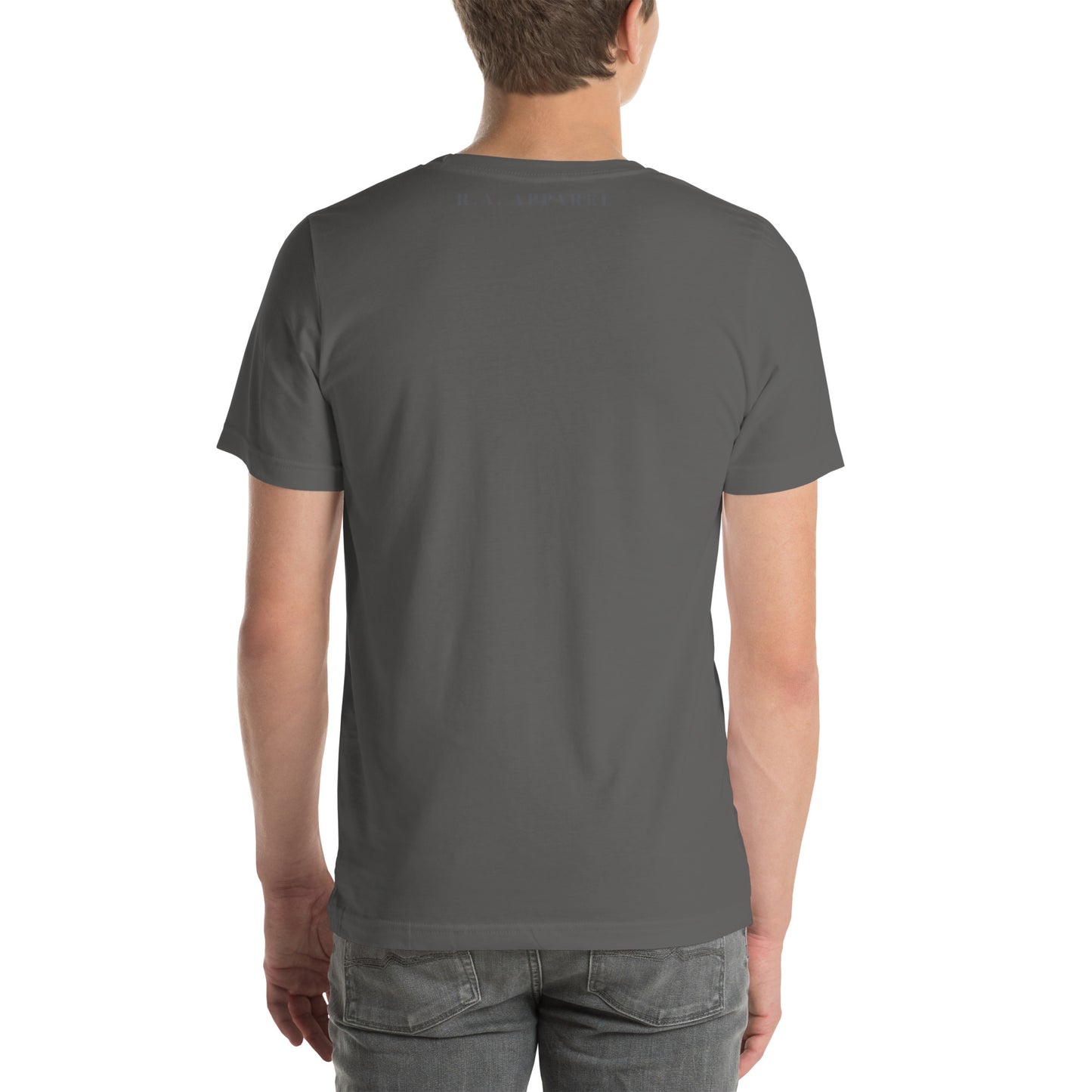 After Five T-Shirt - Left Placement product image 6 in Red, size 2XL, with back view and left placement.