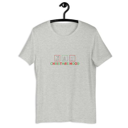 Festive Mood T-Shirt - Left Placement by R.A. Apparel, image 26, front view, Light Blue, size 2XL, left placement.