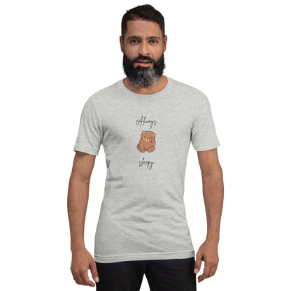 Image 25 of Soft Cream Nightcall T-Shirt - Left Placement, size S, with Always Sleepy artwork visible in front view.