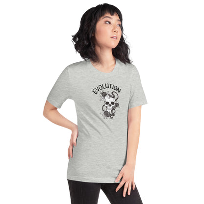 Evolution T-Shirt - Left Placement product image 38 in selected colour, with front view, right-side angle and left placement.