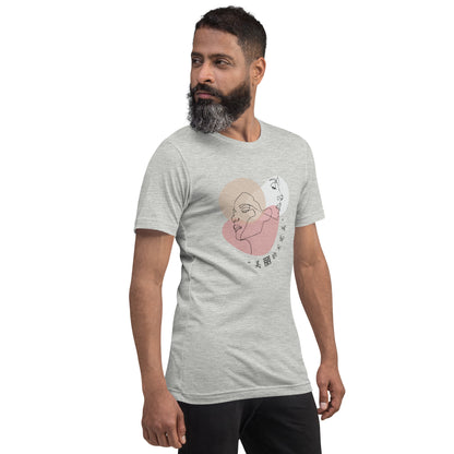 Serenity T-Shirt - Left Placement product image 32 in Yellow, size XL, with front view, right-side angle and left placement.