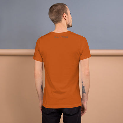 Equinoxe T-Shirt product image 34 in True Royal, size XL, with back view and design placement.