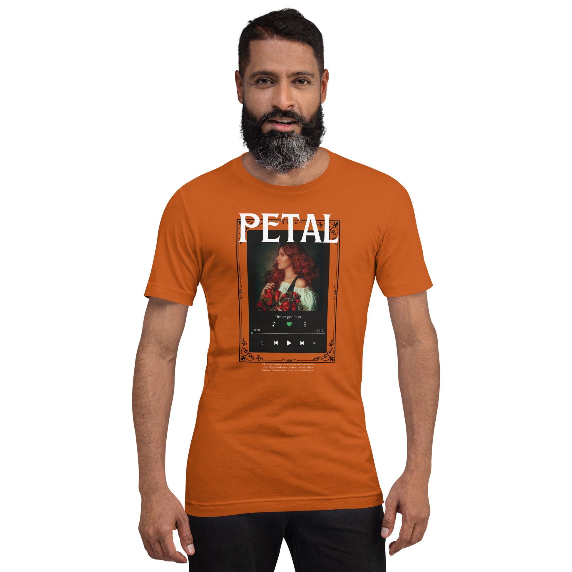 Petaline T-Shirt image 45: Berry version, size 2XL with front view of the Petal range.