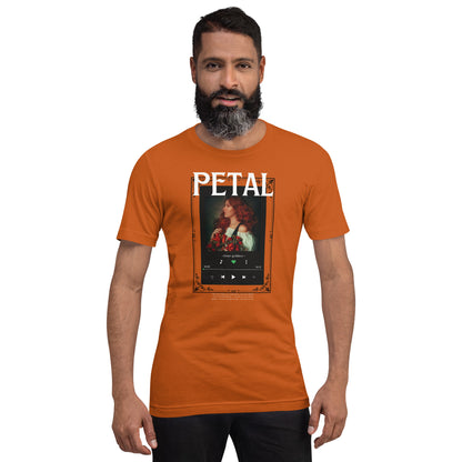 Petaline T-Shirt image 45: Berry version, size 2XL with front view of the Petal range.