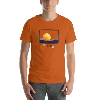 Avenor T-Shirt product image 55 in Heather Grass Green, size 2XL, with front view and design placement.