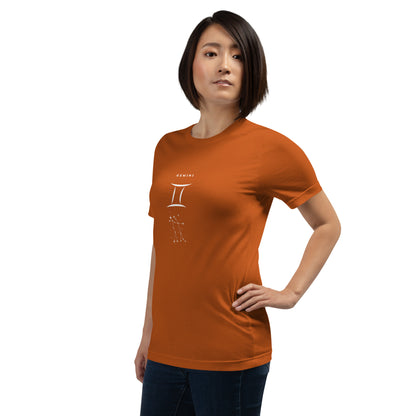 Twin Signal T-Shirt - Left Placement by R.A. Apparel, image 58, front view, left-side angle, Mauve, size L, left placement.