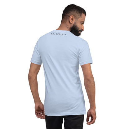 Nightcall T-Shirt - Left Placement image 2 in Pink, size M, showing back view for the Always Sleepy design.