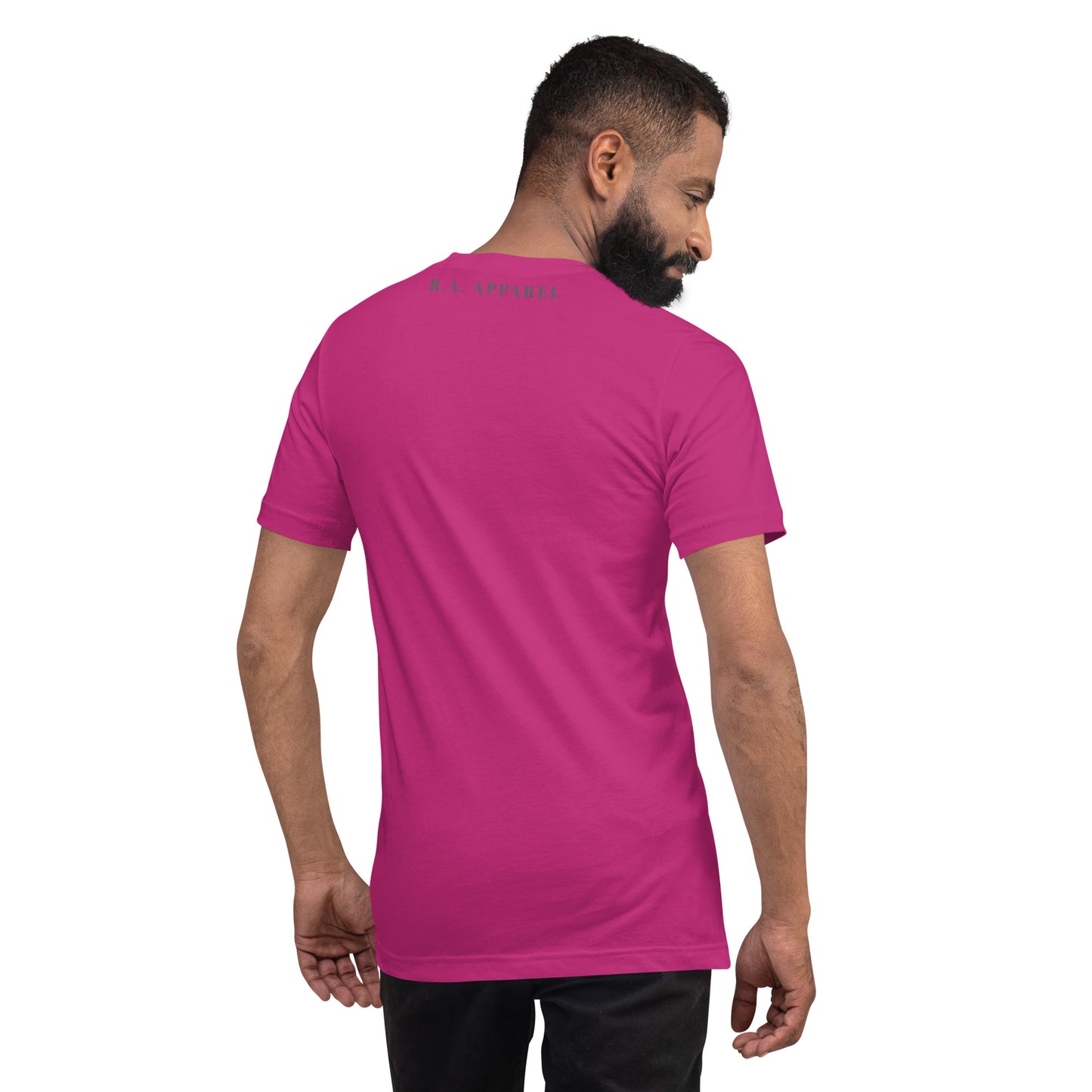 Petaline T-Shirt image 34 in True Royal, size XL, showing back view for the Petal design.